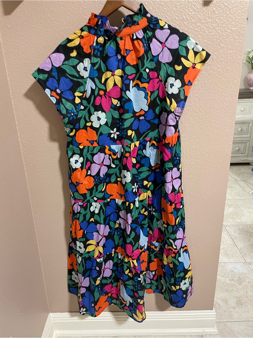 Pinch Multicolor Floral Button-Up Blouse - Picture 2 of 7